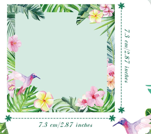 创意环保胶版纸粘性便条线网格记事本记事本带普通纸叶设计 - Product Image 1