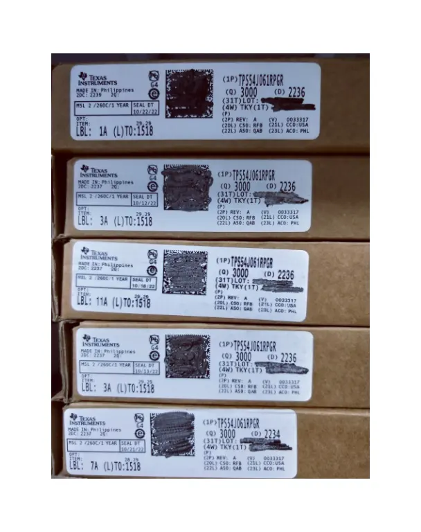 (Sagensprechung) Neuer und Originaler TPS54J061RPGR Integrated Circuit Power Management tps54j061rpgr zu einem tollen Preis