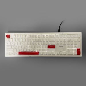 <strong>Type</strong> C Wired <strong>Keyboard</strong> KBL-303L White Multi-Function LED Backlit PC <strong>Computer</strong> Gaming <strong>Keyboard</strong> with Mechanical Feeling