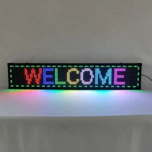 LEDディスプレイLEDサインLEDディスプレイP10ドアヘッドスクリーンWIFIプログラマブルスクリーン - Product Image 2