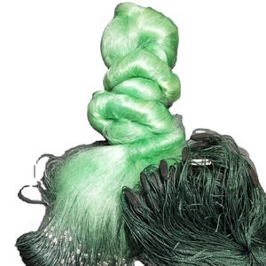 China Green 1.5m Depth 50m Length 2cm <strong>Mesh</strong> Three Layers Nylon Monofilament Fishing <strong>Net</strong> for Small Fish Gill <strong>Net</strong> - Product Image 1
