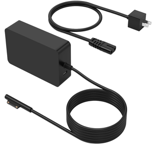 Microsof 65W Surface Charger Electric Power Supply Adapter QC3.0 PD3.0 5V/1A Saída 0.5A Entrada EU Soquete Padrão Amostra Grátis