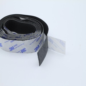 Gancho autoadhesivo cuadrado y correa de bucle Cinta de sujeción de gancho trasero adhesivo y tira de bucle - Product Image 5