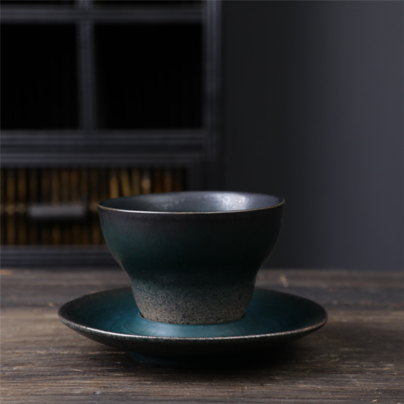 Tasse UFO petite capacité-vert foncé 120ml