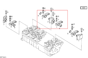 For Deutz Engine Rocker Arm 1007120-52D New Condition Hardened <strong>Tip</strong> &amp; Bushings OEM <strong>Valve</strong> Train for BF6M1013E/TCD2015D - Product Image 4