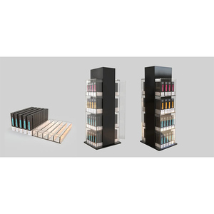 Tùy chỉnh màu sắc logo Acrylic hiển thị đứng treo tường thuốc lá giá hơi hiển thị khói cửa hàng thuốc lá hiển thị đứng - Product Image 6