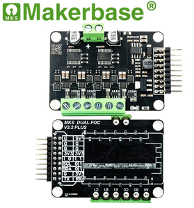 MKS makerfoc simplefoc 3.1 Micro foc ไร้แปรงถ่านพร้อมห่วงกระแสไฟฟ้าสำหรับมอเตอร์ BLDC ที่เข้ากันได้กับ ESP32 - Product Image 2