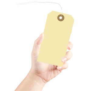 Etiqueta colgante de logotipo personalizado respetuoso con el medio ambiente de alta calidad con cuerda para ropa personalizada - Product Image 2