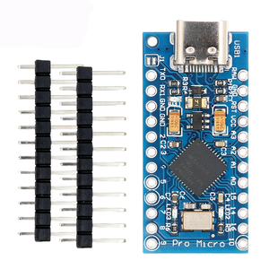 Pro Micro ATmega32U4 5V 16MHz Chip originale sostituire ATmega328 con 2 fila Pin intestazione per Leonardo UNO R3 - Product Image 1