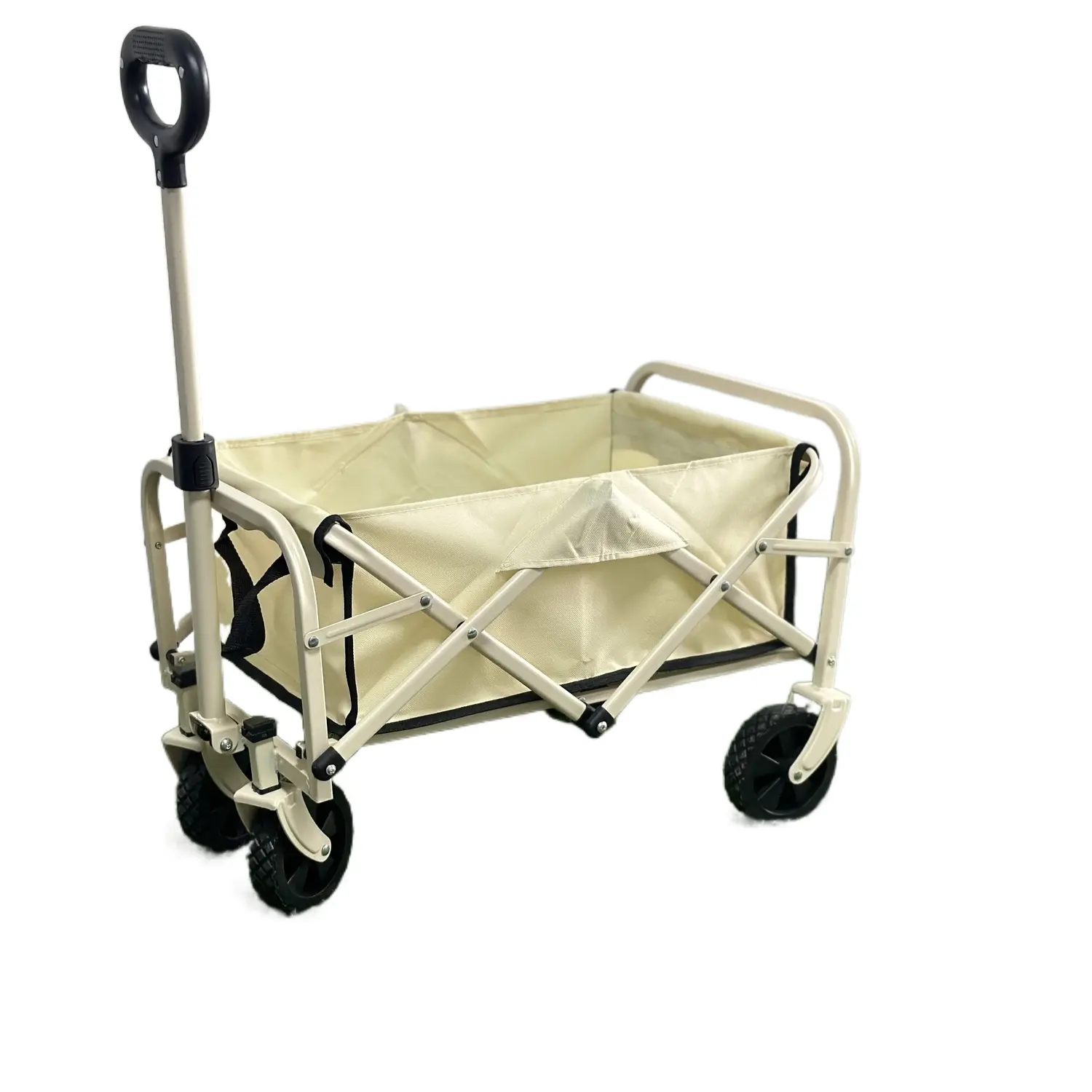 Carros de mano plegables portátiles para acampar al aire libre Carros multifuncionales Carrito de playa para picnic con ruedas