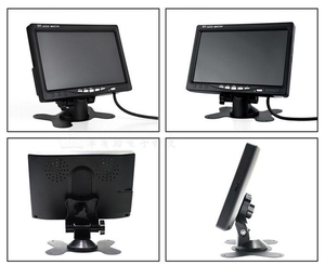 Monitor LCD TFT de pantalla de coche de 7 pulgadas con precio de entrada 2AV para tamaños de pantalla de 9 \ "y 10 \" - Product Image 4