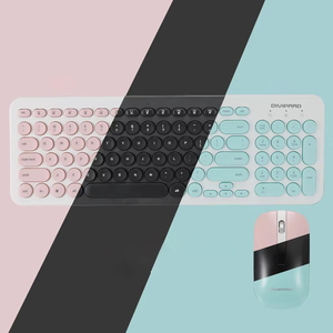 Equipo Conjunto de teclado y ratón mecánica conjunto de teclado y mouse Venta caliente práctico conjunto de teclado y ratón