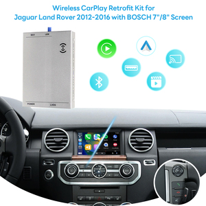 Kablosuz Carplay Android oto arayüzü için Land Rover Evoque Jaguar OEM ana ünite Bosch 8 inç destek AirPlay MiraCast modülü - Product Image 2