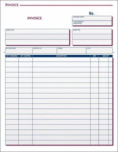 Papel de oficina personalizado, sin carbón, CB/CFB/CF, 8,5x11, NCR, 9,5x11, recibos/facturas/garantía - Product Image 3