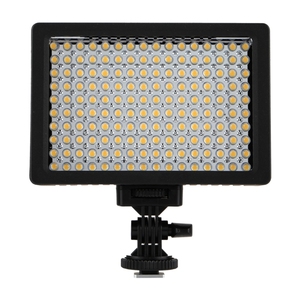 HD-160 beyaz ışık LED Video ışığı on-kamera fotoğraf aydınlatma dolgu ışığı Canon, Nikon, DSLR kamera ile 3 filtre plakaları - Product Image 2