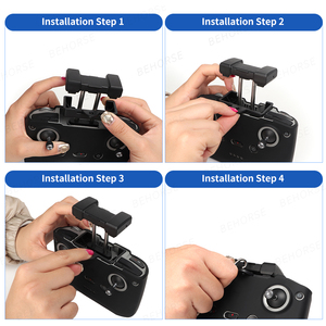 Yüksek kaliteli boyun askısı kordon çift kanca braketi ile uzaktan kumanda muhafazası için DJI RC-N3/RC-N2/RC-N1 Drone Combo aksesuarları - Product Image 6