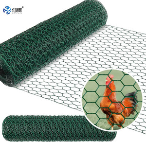 Reticolato esagonale per polli reticolato per polli reticolato per animali in PVC con rivestimento in ferro maglia metallica - Product Image 2