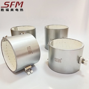 押出機用SFMノズルタイプリングセラミックバンドヒーター