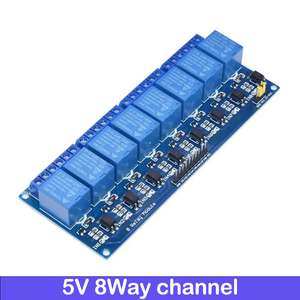 Modulo relè 5V 12V con uscita relè optoaccoppiatore 6 modulo relè a 8 vie per il controllo delle apparecchiature di automazione PLC - Product Image 4