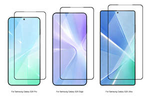 Đối với Samsung <span class=keywords><strong>Galaxy</strong></span> S26 siêu S25 cạnh S24 S23 cộng với S22 FE vân tay mở khóa Tempered Glass phim lụa in ấn bảo vệ màn hình - Product Image 2