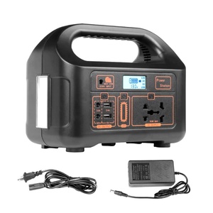 2024新的4槽便携式电源组220V/110V充电站，带屏幕交流/DC输入150W输出租赁电源库_1