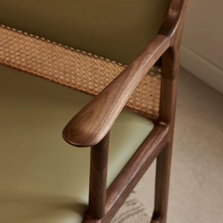 Walnut wood swallow chair