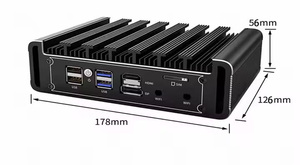 Personalizzato Soft Router Desktop DDR4 Box PC Intel a bordo J6413 4 * LAN Display Mini Computer - Product Image 4