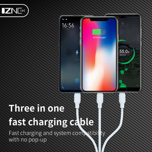 Wholesale EU US UK Plug Ultra Fast Charge 3 in 1 Data Cable <strong>USB</strong> C to Micro Type-C Charging <strong>Set</strong> <strong>for</strong> <strong>Iphone</strong> - Product Image 2
