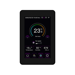 Controller ventola PWM con umidità della temperatura e sensori CO2 Modbus WIFI Tuya telecomando Smart termostato - Product Image 6