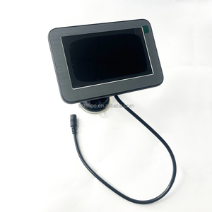 Cámara de respaldo inalámbrica con energía solar de 5 pulgadas, visión nocturna, Sensor de imagen AHD, sistema magnético impermeable para ayuda de marcha atrás de coche - Product Image 1