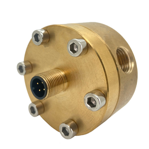 Actory-sensor de flujo de agua líquida 1/4, sensor de flujo de agua con salida de pulso, pequeño y preciso