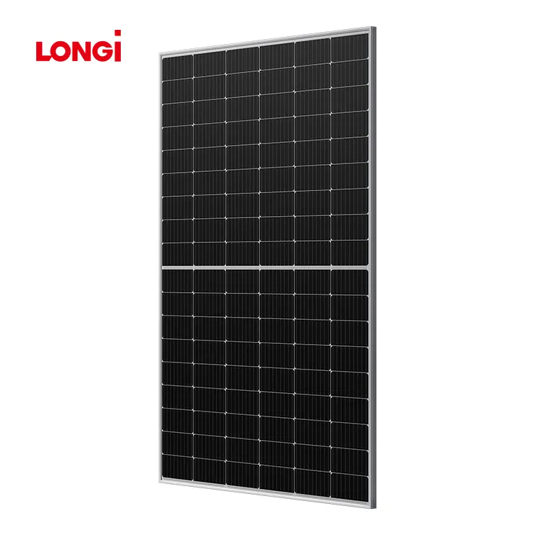 Panneau solaire Mono noir 450w, 550w, 600w, 700w, demi-cellule, Module Pv, 10bb, 12bb, 600w, pour système domestique