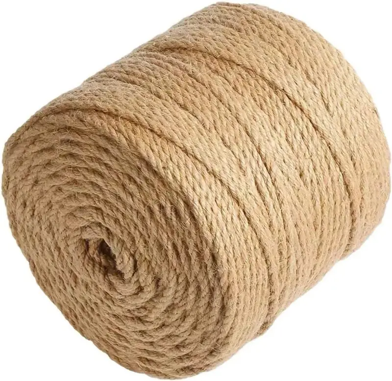 Prix usine Ficelle de jardinage 10mm Corde de jute 6-60mm Corde de jute naturelle Corde de sisal