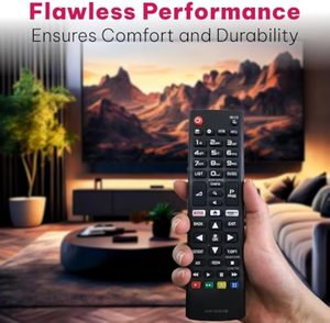 Universal fernbedienung AKB75095308 Kompatibel mit verschiedenen LG Ultra HD-Fernsehern 28 MT49S 32 LJ610V 43 UJ630V 43 UJ634V