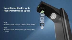 A3 18MP scanner per fotocamere per documenti scanner per libri con funzione di appiattimento fotocamera in PVC - Product Image 4