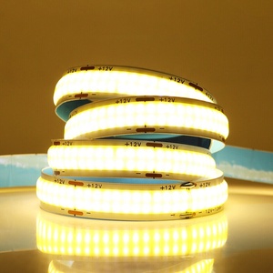 Dimmable Smart RGB <strong>LED</strong> Strip 5m Warm White PVC <strong>Tape</strong> Light 8mm DC24/12v with Remote Control for Home Room Wedding Decor - Product Image 1
