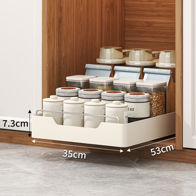 Boîte de rangement de style tiroir - 35 cm de large - 53 cm de profondeur