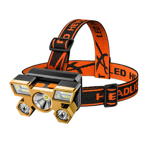 Bán buôn Led Đèn Pha siêu sáng USB sạc câu cá ánh sáng, tay-miễn phí khai thác mỏ headtorch - Product Image 1