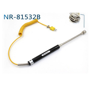 工厂定制的OEM手持式K型表面热电偶NR-81531B/81532B/81533B/A温度测量传感器探头 - Product Image 3