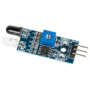 Smart Car Hindernis vermeidung sensor modul Infrarot-Rohr modul Verfolgung des foto elektrischen Reflexions sensors - Product Image 4