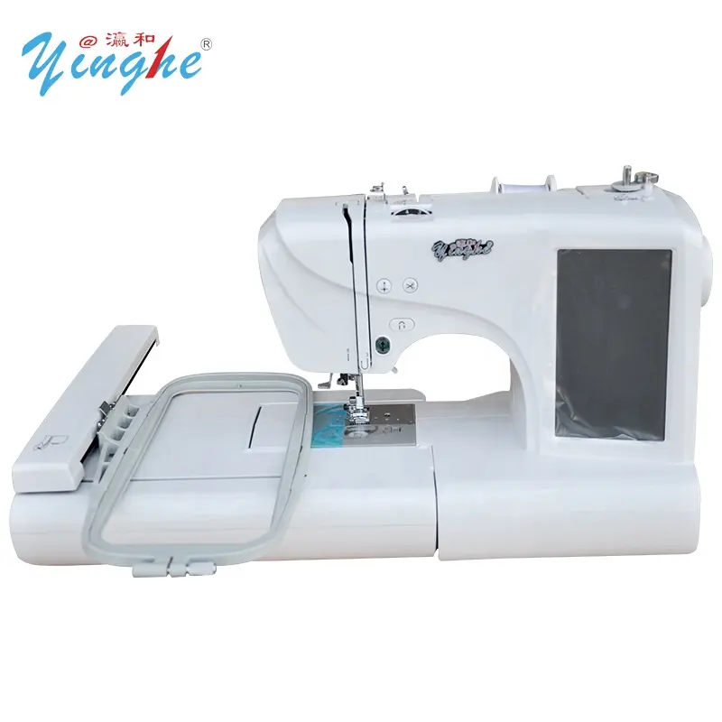 Hot Export Computerised Sewing Machines embroidery With Commercial /Mini Household flat embroidery machine