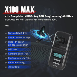 2024 Original for Xtool X100 Max Auto Scanner All-in-One Key <strong>Programming</strong> and Bidirectional Diagnostic Tool for Cars