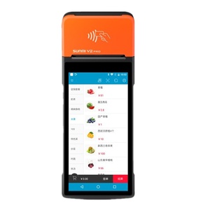 Terminal pos portátil todo en uno, escáner de código QR, android, pantalla táctil móvil, impresión de recibos - Product Image 2