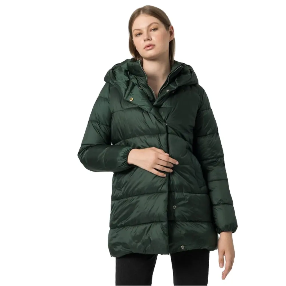 HPP STOCK Ready-Made Apparel Stocks Whole Cancled Garments Stocks Lady's puffer jacket