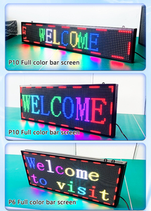 P5 P6 P10 уличный Крытый WIFI RGB бегущий движущийся прокручивающийся сообщение светодиодный дисплей дверная головка экран программируемый светодиодный знак - Product Image 6