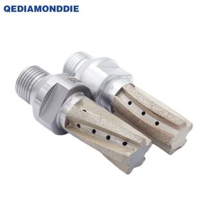 CNC işleme için CNC torna makinesi işleme cam elmas parmak yönlendirici Bit CNC elmas freze kesicisi - Product Image 2