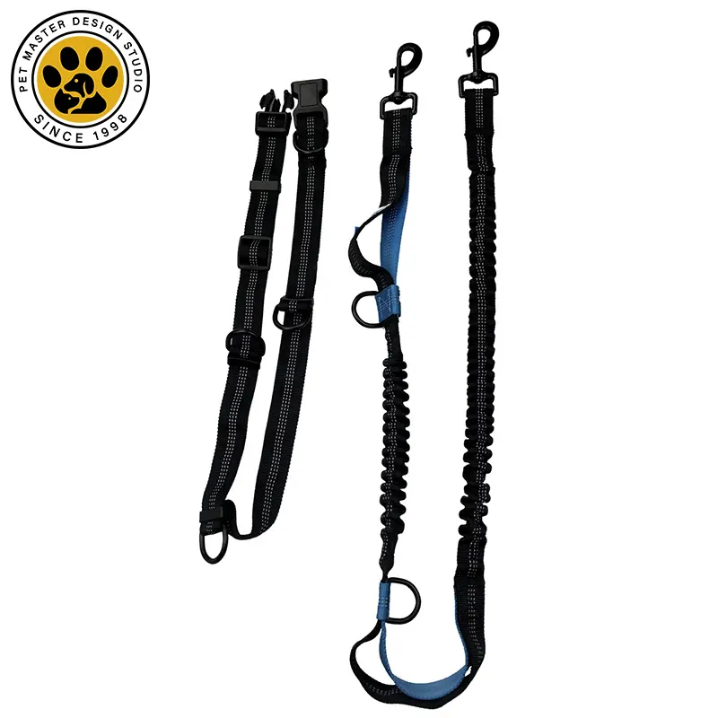 SinSky – corde réfléchissante en Nylon Offres Spéciales, laisse élastique pour chien, pour la course à pied, avec ceinture de guidage, vente en gros