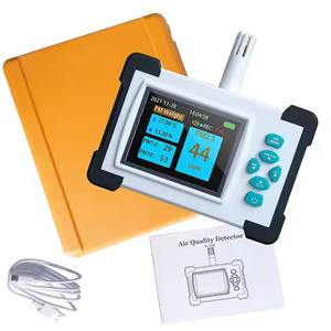 Hedao TC520เครื่องทดสอบ Co2แบบมือถือ, เซ็นเซอร์คุณภาพอากาศมีความทนทานเครื่องตรวจจับก๊าซในร่มปิดตัวลงอัตโนมัติ - Product Image 3