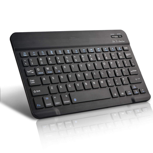 Miniteclado inalámbrico portátil, teclado BT, iPad, tableta, teléfono, recargable, para Android, IOS, Windows - Product Image 1