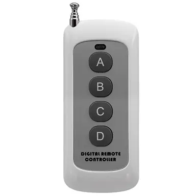 Mando a distancia RF de 433 mhz, código de aprendizaje 1527 EV1527 para puerta de garaje, controlador de alarma, módulo receptor Wifi de 433 mhz